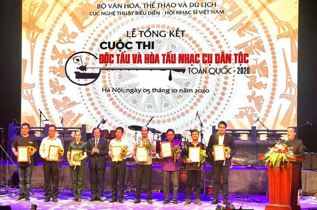 Dak Lak won the first prize in Group E for concert at the National National Musical Instrument Concert and Concert in 2020