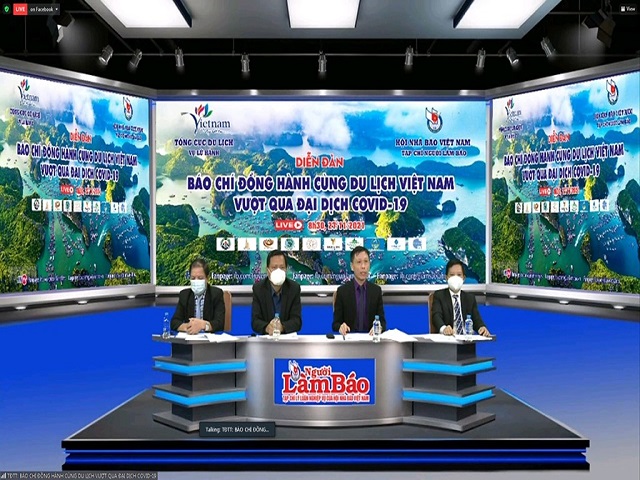 Press Forum accompanies Vietnam's tourism to overcome the Covid-19 pandemic