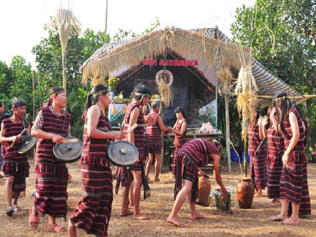 Distinctive folk dance of ethnic