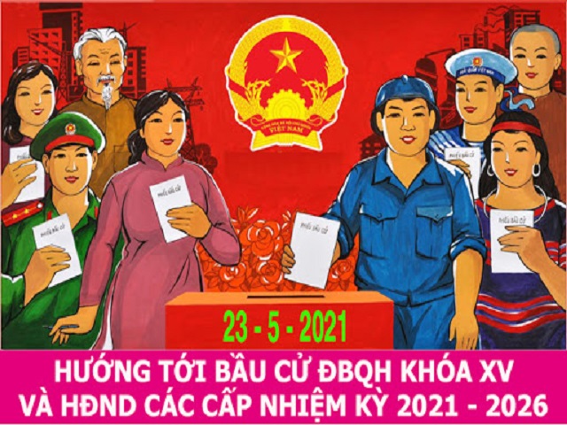 Promote propaganda on the election of deputies to the XVth National Assembly and People's Councils at all levels for the term 2021-2026