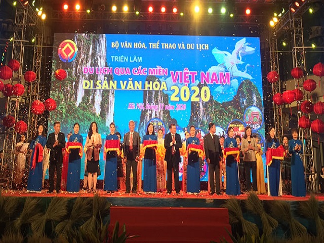 Triển lãm Du lịch qua các miền di sản văn hóa Việt Nam năm 2020