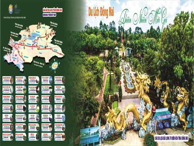 Install and advertise tourism image panels at bus stations in Dong Nai