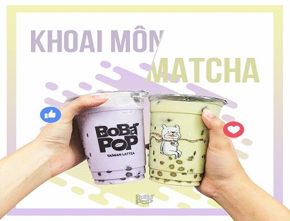 Khoai môn, Matcha