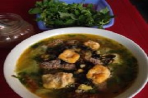 Bún ốc chả