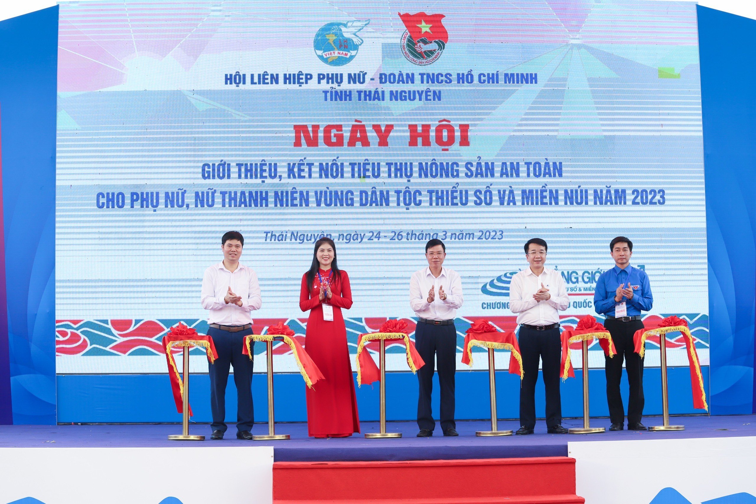 Ngày hội giới thiệu, kết nối tiêu thụ nông sản an toàn cho phụ nữ, thanh niên  vùng dân tộc thiểu số và miền núi năm 2023 tại Thái Nguyên