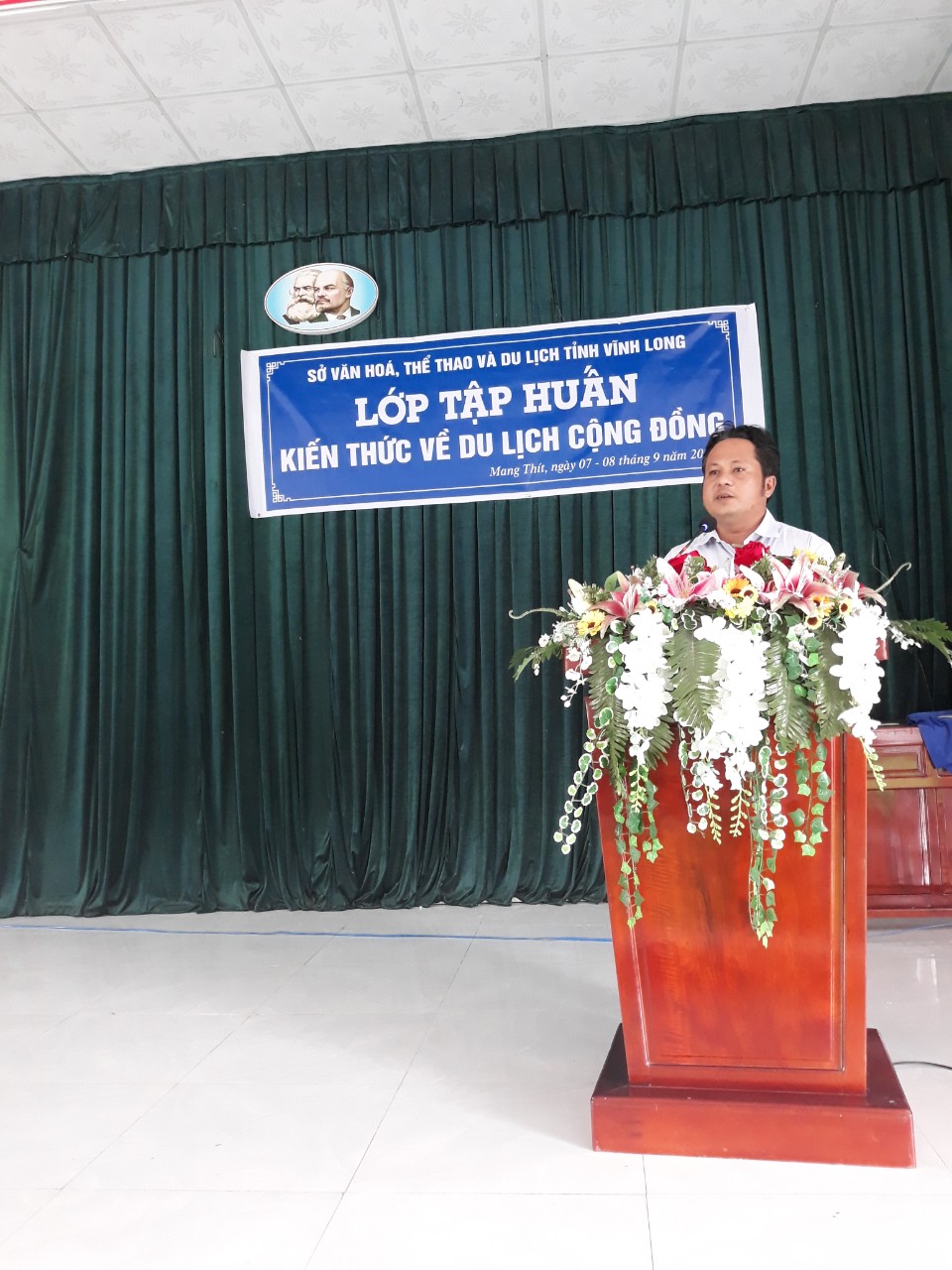 Tập huấn kiến thức du lịch cộng đồng tại huyện Mang Thít