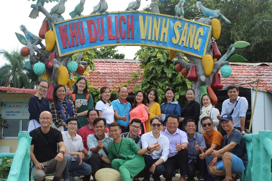 Vĩnh Long tổ chức Đoàn khảo sát một số điểm đến du lịch  trong khuôn khổ Lễ Vinh danh các homestay đạt Giải thưởng du lịch ASEAN