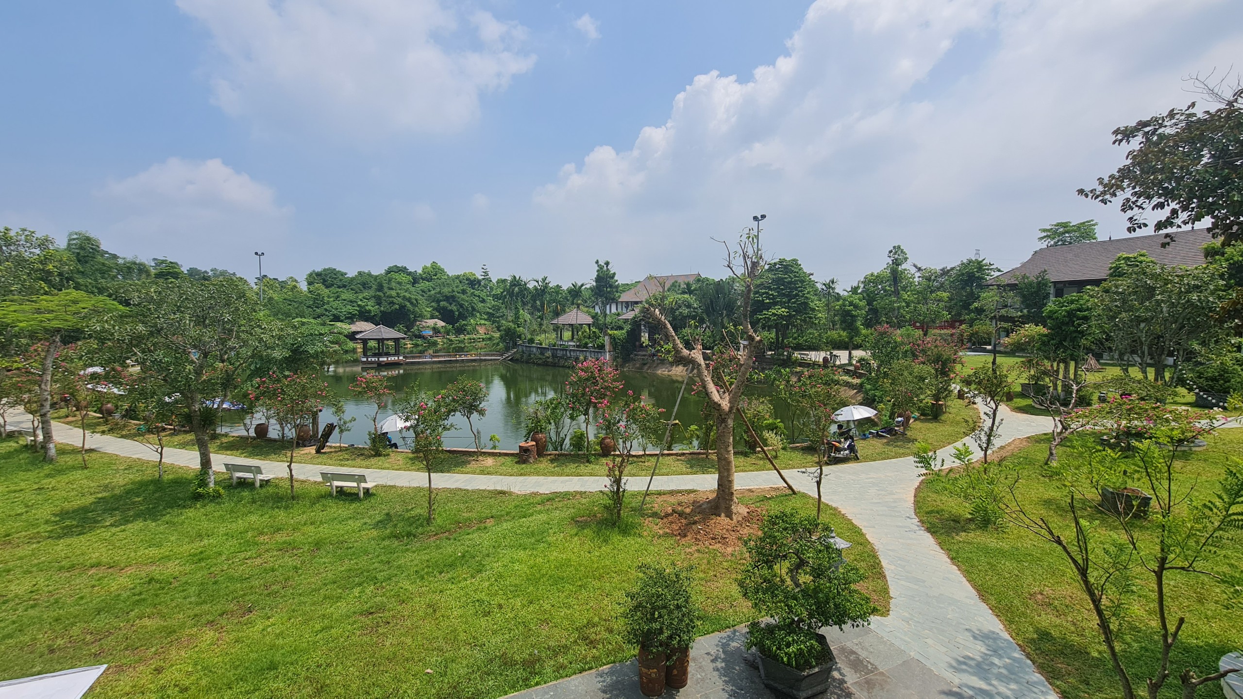 Khu sinh thái Botanic Gardens - Điểm đến mới, hấp dẫn du khách  tại Thái Nguyên