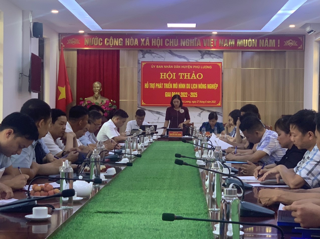 Hội thảo hỗ trợ mô hình du lịch nông nghiệp tại Phú Lương