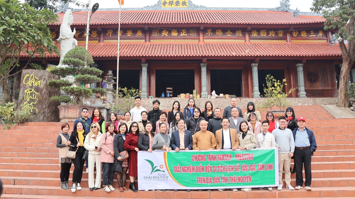 Famtrip - Presstrip trải nghiệm điểm đến di tích lịch sử, văn hoá, tâm linh trên địa bàn tỉnh Thái Nguyên
